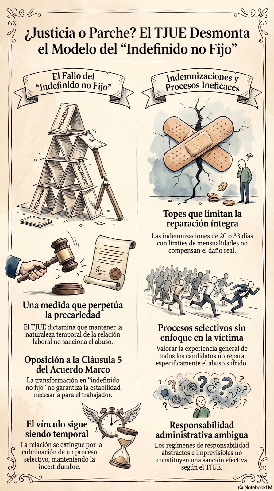 El TJUE acaba de firmar la Sentencia de muerte del "Indefinido No Fijo"